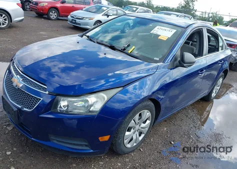 2012 Chevrolet Cruze Ls z USA, uszkodzony, nr VIN 1G1PC5SH7C7352339
